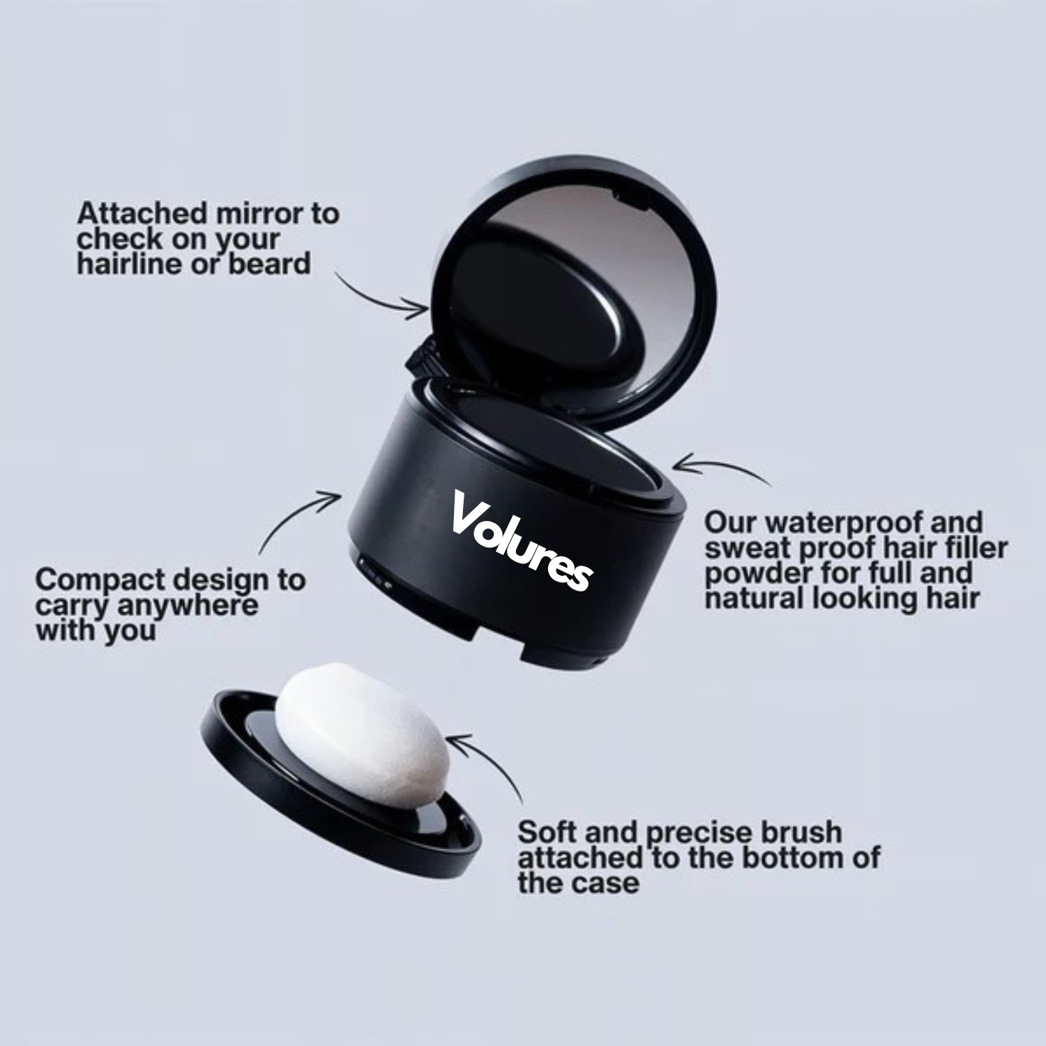 Volures™ Hair-Filling Powder No. 1 – For Men